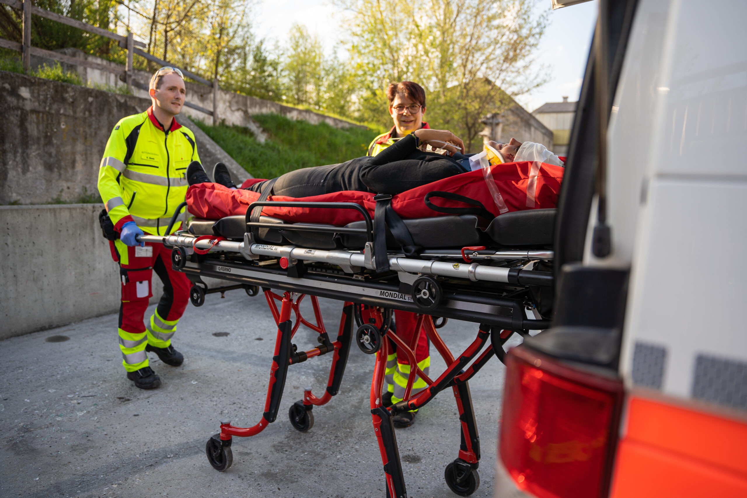 Rettungsdienst im Einsatz